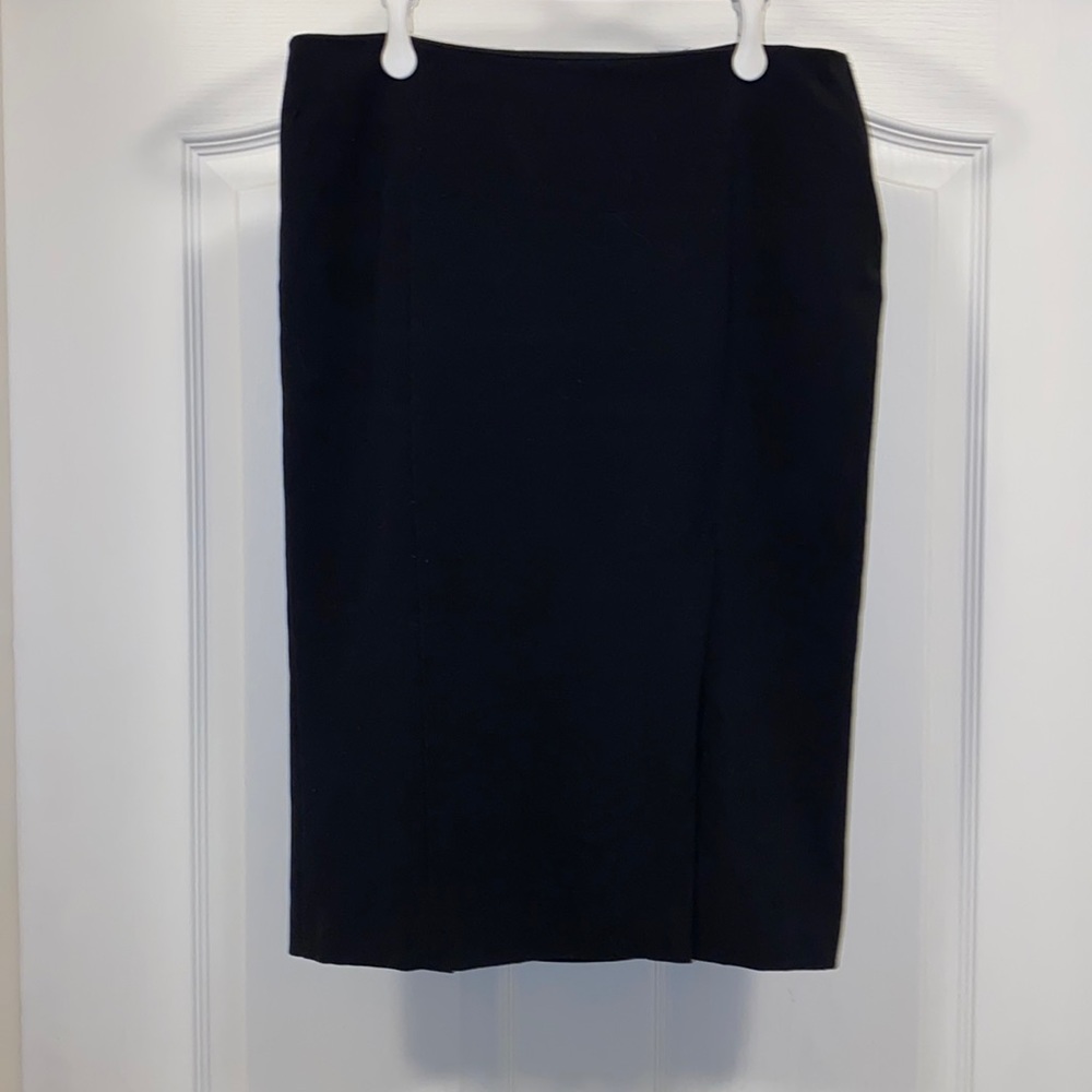 Trendy Sliming Sexy Black Skirt